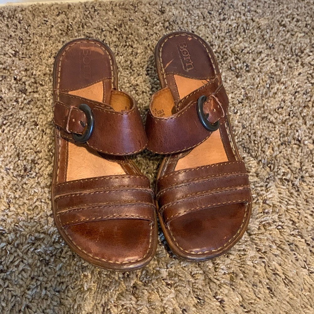 Born wedge sandals